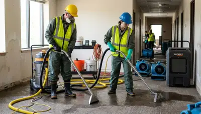 Flood damage cleanup team in Norfolk, VA restoring water-damaged homes after storm surge