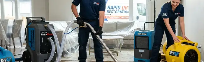 Norfolk, VA water damage restoration team providing fast home and business cleanup services