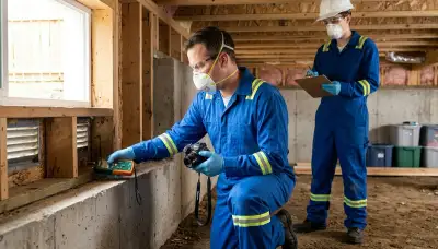 Mold inspection service in Norfolk, VA for water damage and moisture issues in a home
