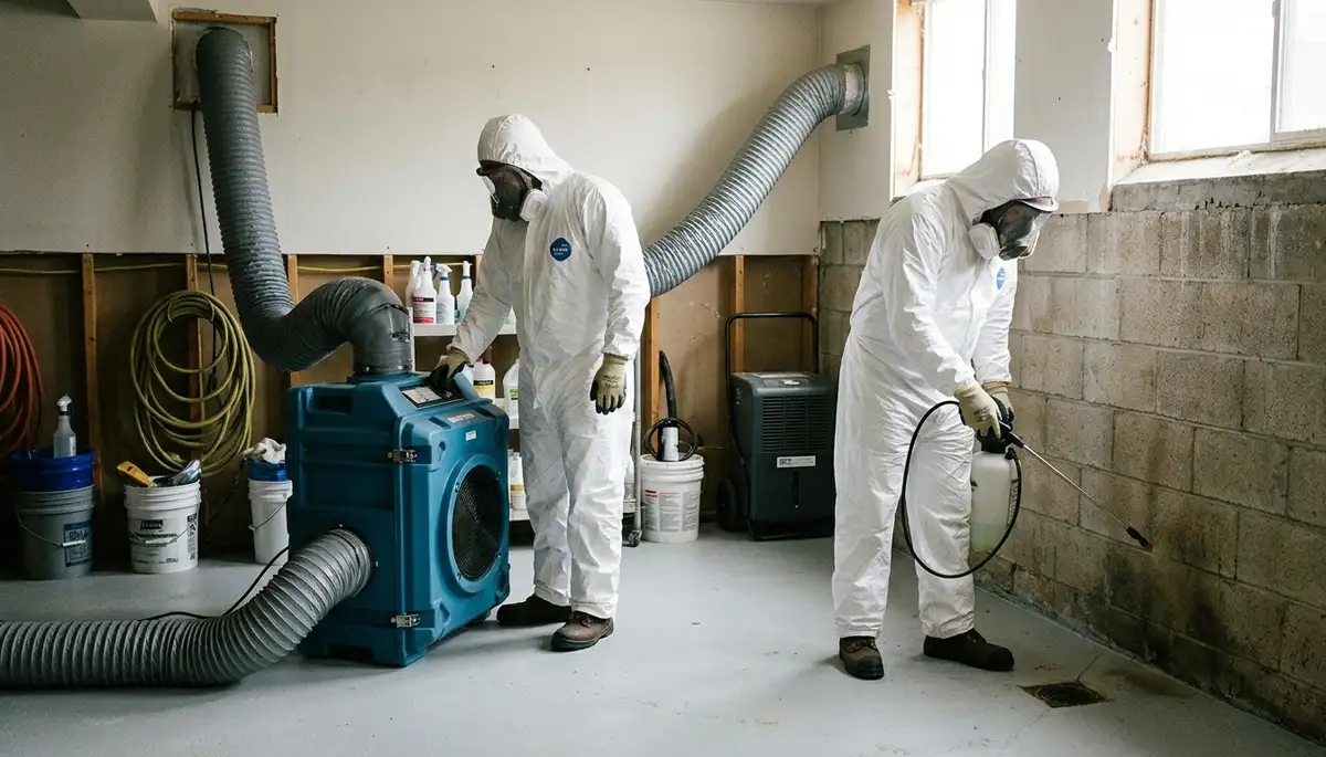 Norfolk, VA water damage odor removal service for flood and moisture smell treatment