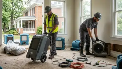 Water damage restoration team serving Norfolk, VA with professional cleanup and drying services