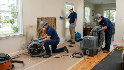 Water damage restoration team serving Norfolk, VA for fast residential and commercial cleanup